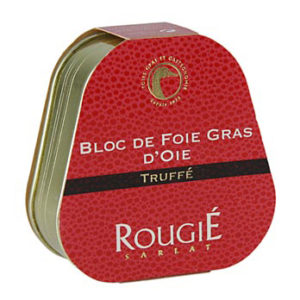 Foie Gras Gänseleberblock mit 3% Trüffel, Rougie 75g-867